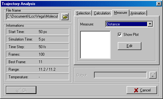 Flexibility Analysis dialog box