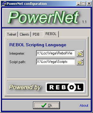 REBOL configuration