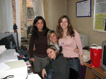Christmas 2006 - The molecular modelling girls