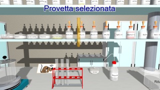 Provetta selezionata