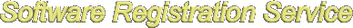 Software Registration Service