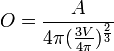 Ovality equation