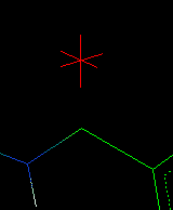 Unbonded atom