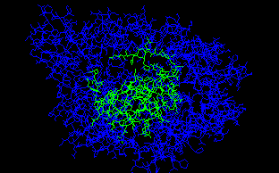 Sphere around an atom