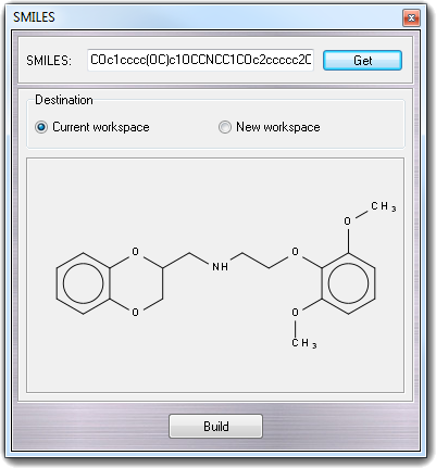 SMILES Editor