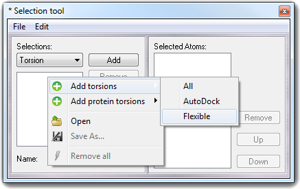 Context menu