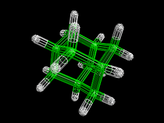 Stick wireframe